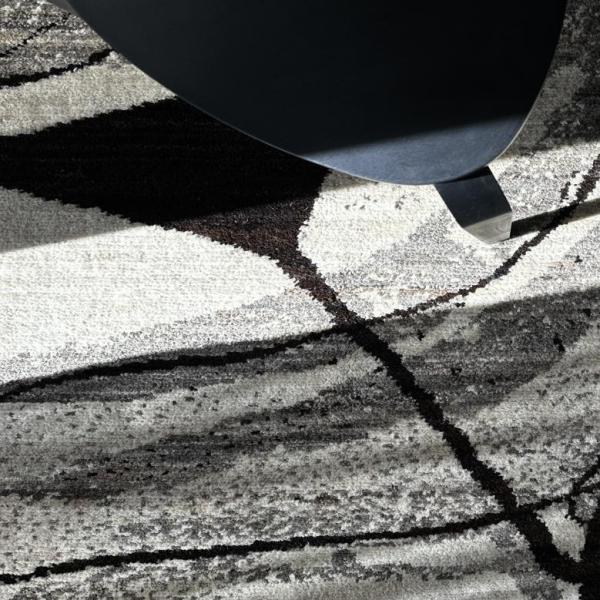 Nahaufnahme af det eksklusive Berber tæppe, designet af Ela